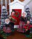 Byers' Choice Musical Instrument Family Set Of 4 New 2017 Christmas Carolers