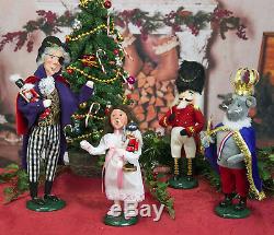 Byers Choice Nutcracker Ballet Collection 4-piece Figurine Set New For 2018