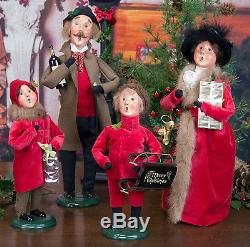 Byers Choice Victorian Christmas Family Set Of Four New For Christmas 2018
