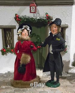 Byers Choice Young Ebenezer Scrooge & Belle New For Christmas 2017