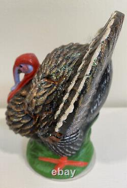 CHRISTOPHER RADKO TURKEY PAPER MACHE LIM. ED. #29 OF 600-Ino Schaller Fam Germany