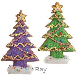 Candy Trees Purple & Green S/2 18 in RAZ Christmas Candy Wonderland cw 3206038