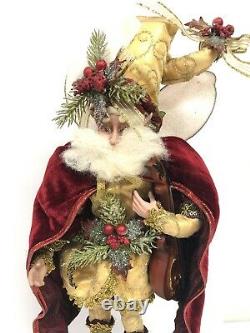 Canterbury Friar Fairy Stocking Holder 51-82264 Mark Roberts 21 Large Santa Elf