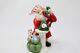 Ceramic Josef Originals Santa On Phone Christmas Figure Rare Hard To Find Japan