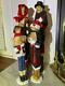 Christmas Caroler Family With Fabric Clothing 4 Piece Victorian