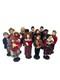 Christmas Carolers Set Of 14 Used 9 Inch Figurines