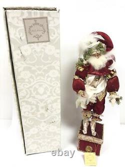 Christmas Dove Fairy Stocking Holder 51-76034 Mark Roberts 20 Large Santa Elf