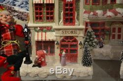 Christmas Houses and Store set of 3 in trm 3601643 RAZ Christmas NEW