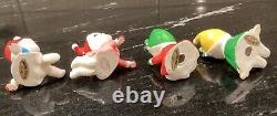 Christmas Novelty Japan Sugared Snow Babies READ Condition ORIGINAL STICKERS