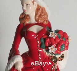 Christmas Pretty Ladies 2008 Royal Doulton Figurine HN 5232 Limited Production