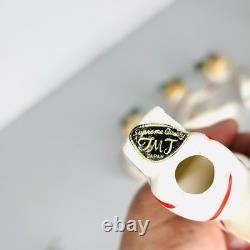 Christmas RARE & Scarce Pixie Candy Cane Candleholder NOEL Girls JAPAN Holt Vtg