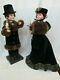 Christmas Victorian Couple Figurine Set By Traditions 26 Animated Lights Motion