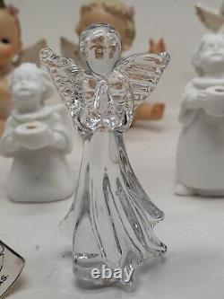 Christmas Vintage Collection Candle Holders Angels Figures Rare Lot Japan