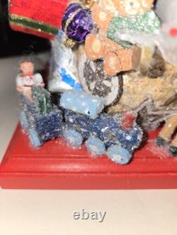 Christopher Radko Santa Paper/Plaster 2004 Schaller Ino Family Germany Signed