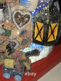 Christopher Radko Santa Paper/Plaster 2004 Schaller Ino Family Germany Signed