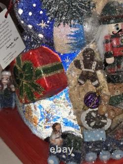 Christopher Radko Santa Paper/Plaster 2004 Schaller Ino Family Germany Signed