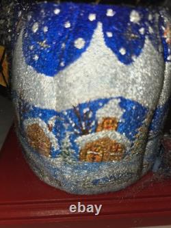 Christopher Radko Santa Paper/Plaster 2004 Schaller Ino Family Germany Signed