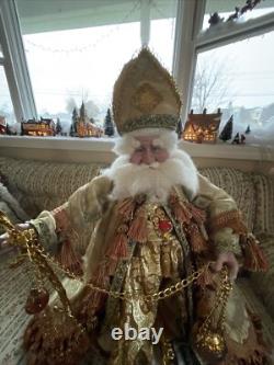 Classic Antique Santa From The Robert's Collection 25 Tall