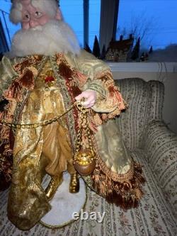 Classic Antique Santa From The Robert's Collection 25 Tall