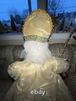 Classic Antique Santa From The Robert's Collection 25 Tall