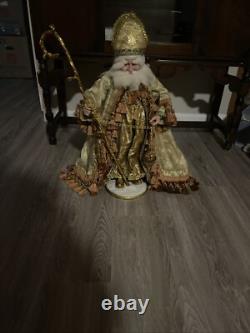 Classic Antique Santa From The Robert's Collection 25 Tall