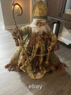 Classic Antique Santa From The Robert's Collection 25 Tall