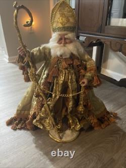 Classic Antique Santa From The Robert's Collection 25 Tall
