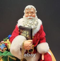 Clothtique #71206 A Prayer Before Departure Possible Dreams 2005 Santa