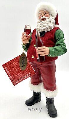 Clothtique Possible Dreams Santa Claus Sommelier Wine Steward 2006 57.1271