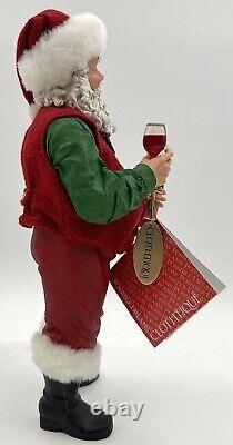 Clothtique Possible Dreams Santa Claus Sommelier Wine Steward 2006 57.1271