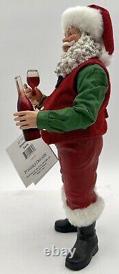 Clothtique Possible Dreams Santa Claus Sommelier Wine Steward 2006 57.1271