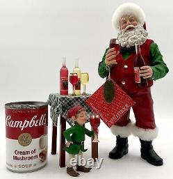 Clothtique Possible Dreams Santa Claus Sommelier Wine Steward 2006 57.1271