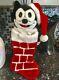 Collectible 1996 Felix The Cat Christmas Holiday Stocking Plush Stuffed Soft Toy
