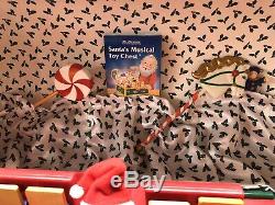 Collectible Vtg Santa's Musical Animated Lighted Toy Chest Mr Christmas Holiday