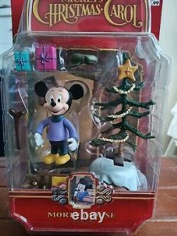 Complete Set Memory Lane Mickey's Christmas Carol Includes bonus pieces