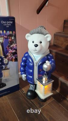 Costco 28 Hooded Polar Bear door greeter Mint Condition