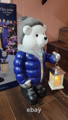 Costco 28 Hooded Polar Bear door greeter Mint Condition