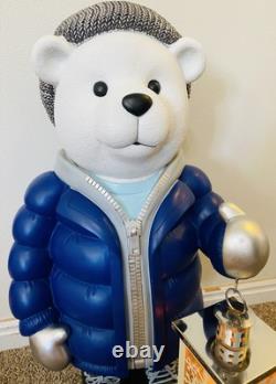 Costco 28 Hooded Polar Bear door greeter With LED Lamp & Original Box