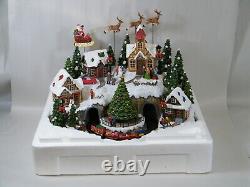 Costco Snowy Holiday Village With Lights & Music, Train, 1487765, Read Descrip