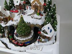 Costco Snowy Holiday Village With Lights & Music, Train, 1487765, Read Descrip