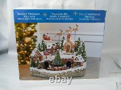 Costco Snowy Holiday Village With Lights & Music, Train, 1487765, Read Descrip