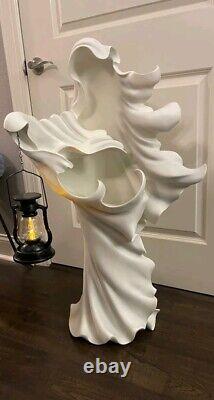 Cracker Barrel White Ghost With Lantern 3 Feet Tall (36) New In Box FREE SHIP