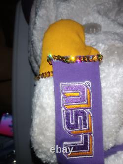 Custom LSU Gemmy Frosty The Snowman Animated Dancing Snowflake 2004 18