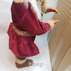 DEMDACO DROLLERIES APPLAUSE OF APPROVAL SANTA ELF 26 With Box No Styrofoam