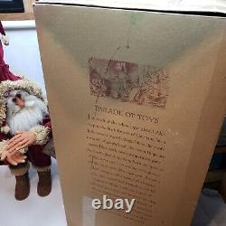 DEMDACO DROLLERIES APPLAUSE OF APPROVAL SANTA ELF 26 With Box No Styrofoam