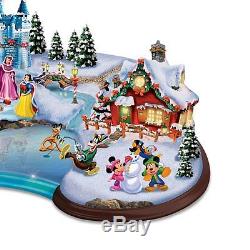 Disney Lighted Christmas Town Holiday Sculpture New