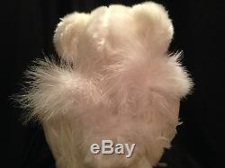 Dan Dee Musical Animated Singing Christmas Angel Bear Figure White Feathers RARE