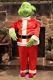 Dancing Singing Animated Christmas Grinch Life-size 5' Tall With Mic Tested Works