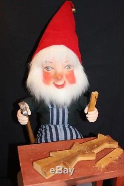 David Hamberger Telco motionette Peppermint Gnome Toy Maker Elf Animated Display