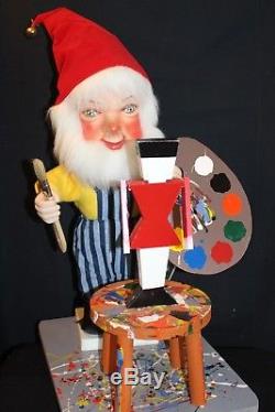 David Hamberger Telco motionette Peppermint Painter Gnome Elf Animated Display